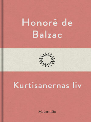 cover image of Kurtisanernas liv